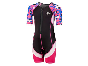 Beco - Neoprendragter t/børn Shorty M/print Sealife® - Pink