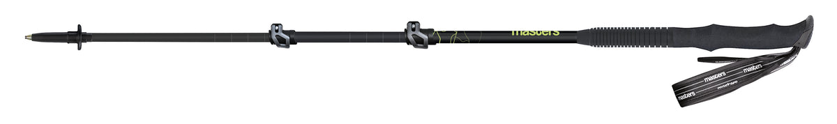 Masters Pathfinder Full Calu Lite vandrestav i sort og Lime