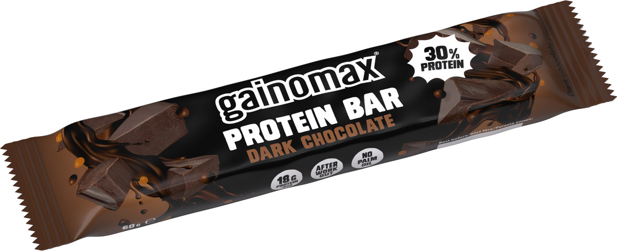 Gainomax Protein Bar Dark Chocolate proteinbar 60 g