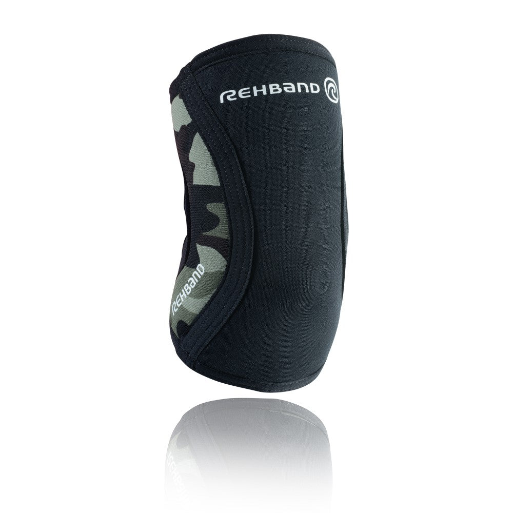 Rehband - RX Elbow Sleeve 5mm - Black/Camo