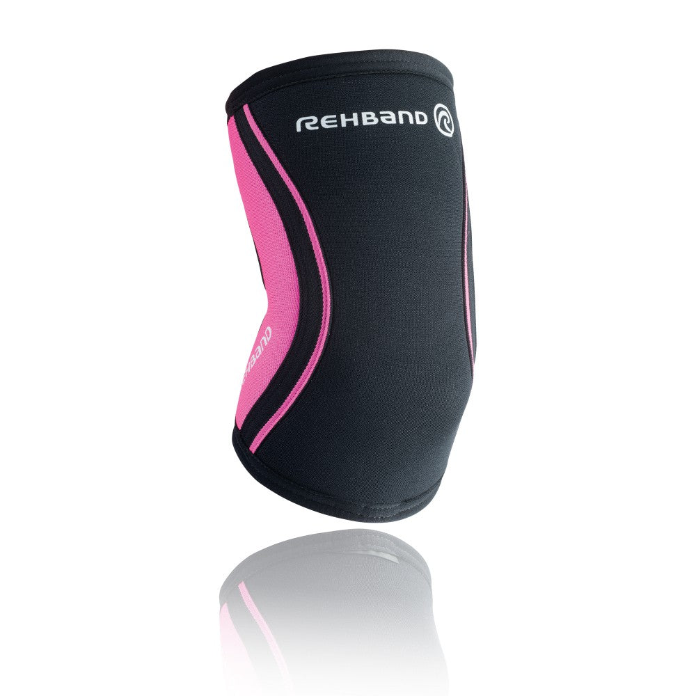 Rehband - RX Elbow Sleeve 5mm - Black/Pink