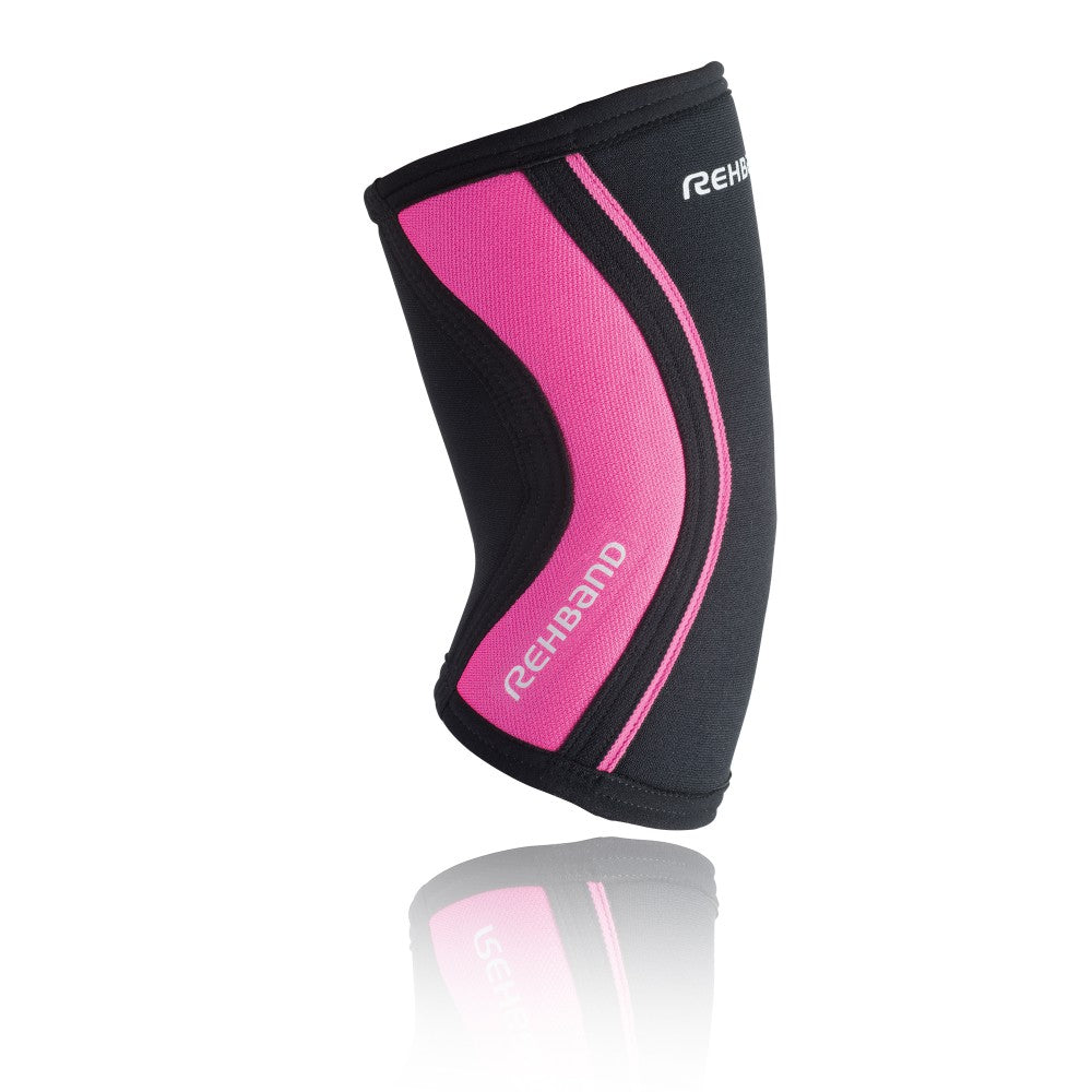 Rehband - RX Elbow Sleeve 5mm - Black/Pink