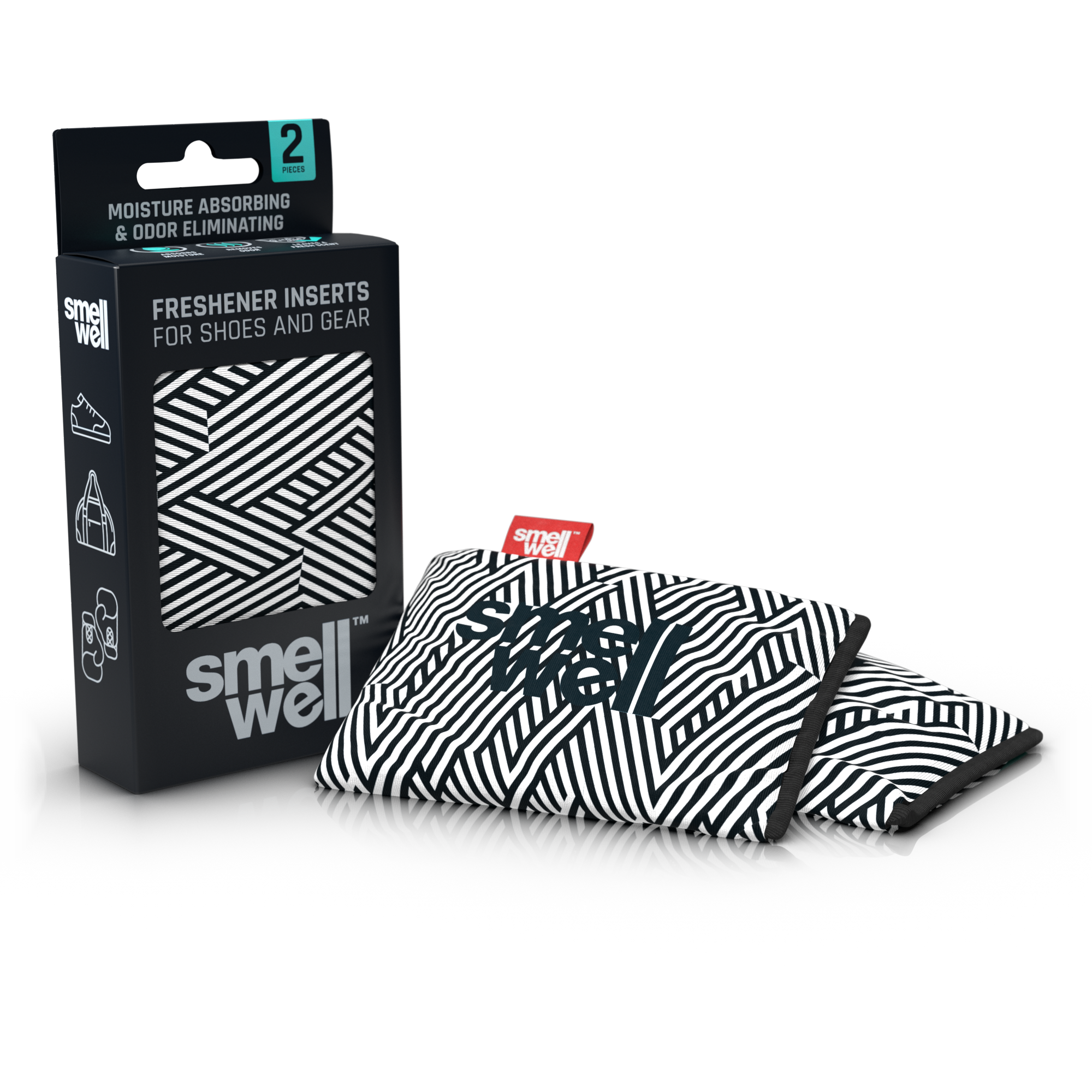 SmellWell - Original - White Stripes - billede 3 | JT-Sport.dk