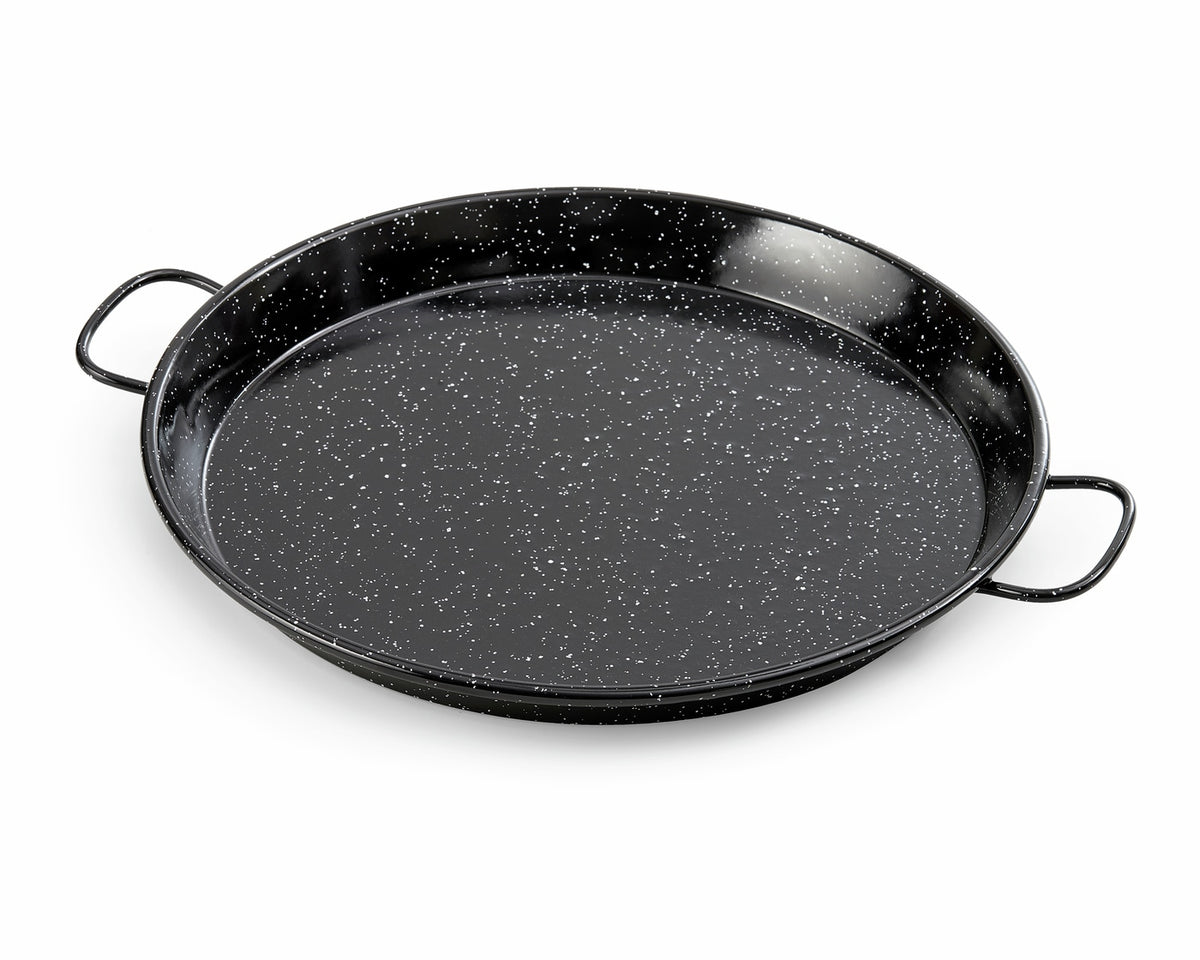 Hallmark paellapande i sort emaljeret stål, Ø 46 cm