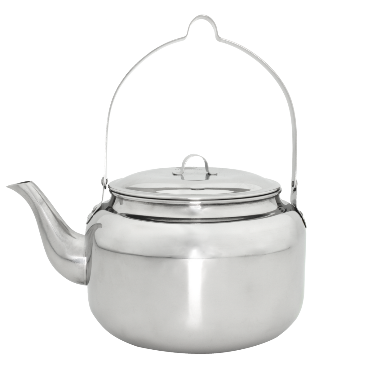 Hallmark kaffekedel i rustfrit stål til bål, 0,75 og 3 liter