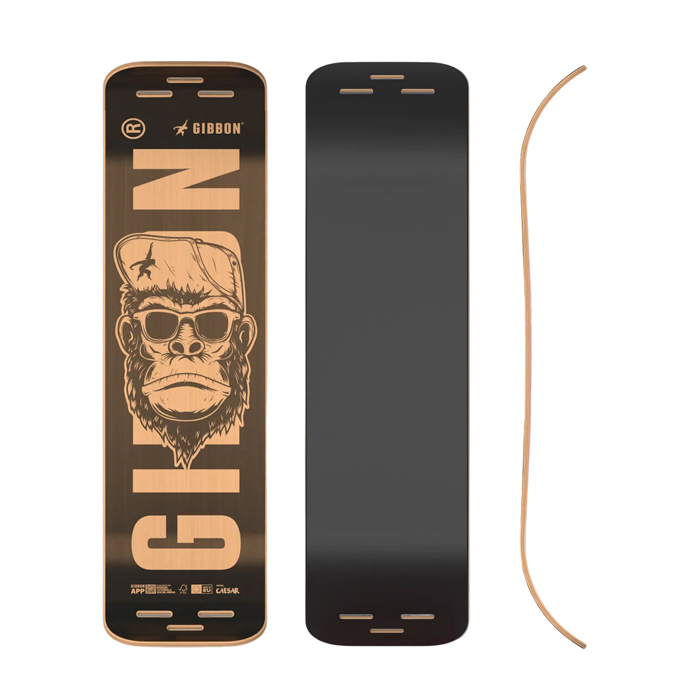 Gibbon - Board Giboard Caesar - Black