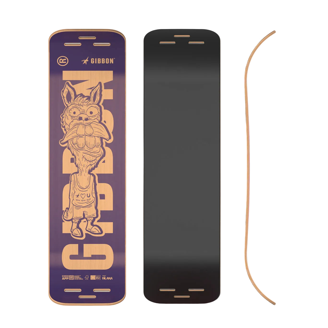 Gibbon - Board Giboard Dilama - Dark Purple