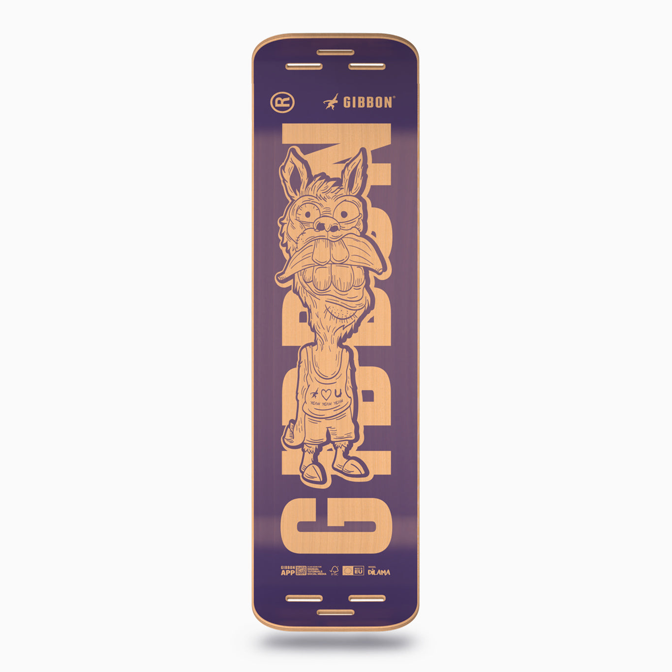 Gibbon - Board Giboard Dilama - Dark Purple