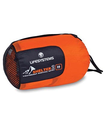 LifeSystems Survival Shelter nødtelt i orange