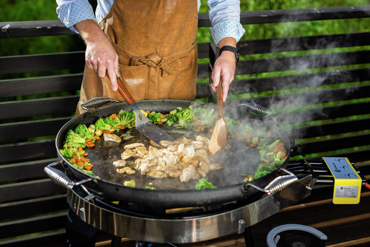 Hallmark lille grillspatel med træhåndtag, 30 cm (3)
