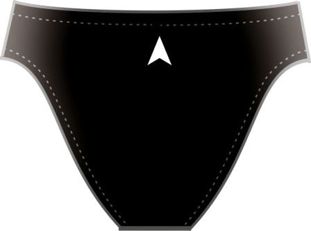 Diana Sport - Bikini trusser Twin Brief - Black