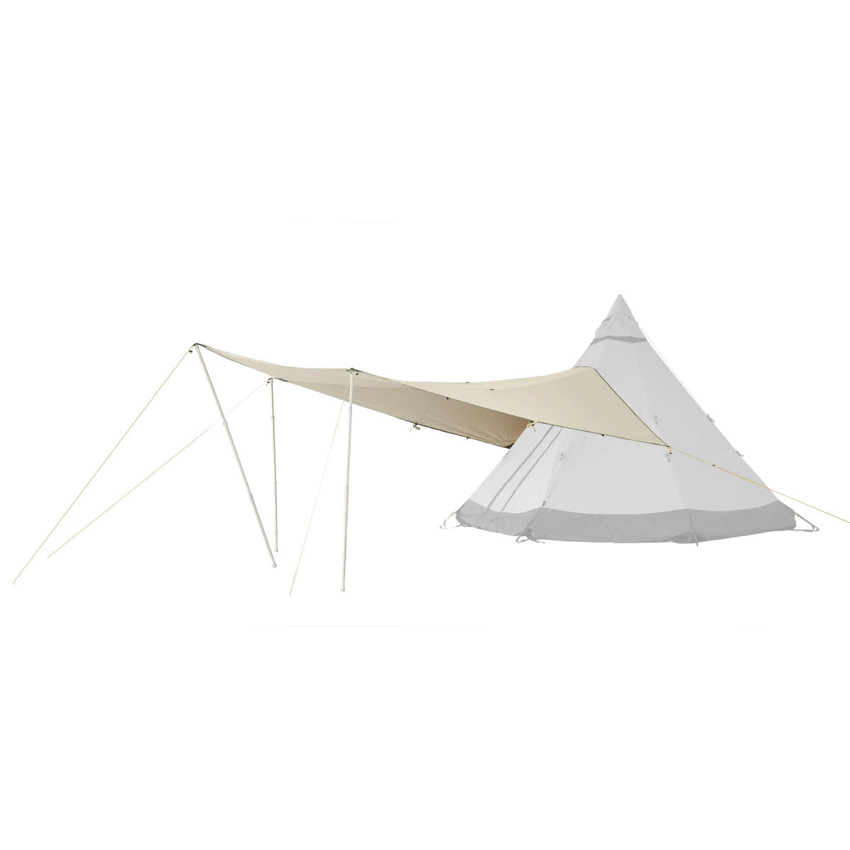 Tentipi tarp Pro Eco i offwhite (2)