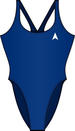 Diana Sport - Badedragter Europa JR - Blue