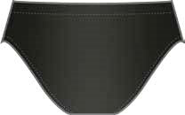 Diana Sport - Badedragter Squared - Black