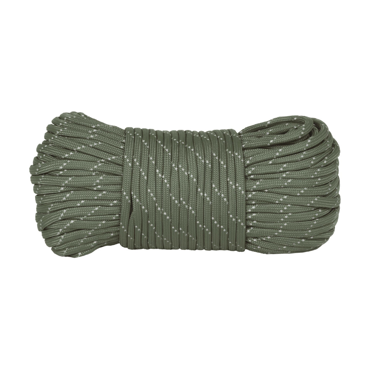 LifeSystems reflekterende paracord 550 i oliven