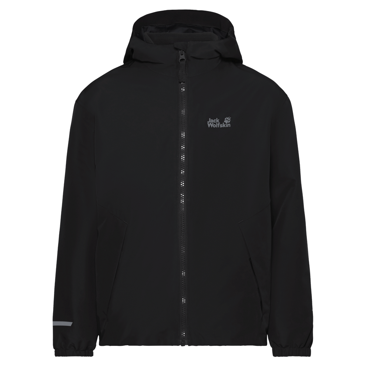Jack Wolfskin Iceland 3-i-1 børnejakke i sort