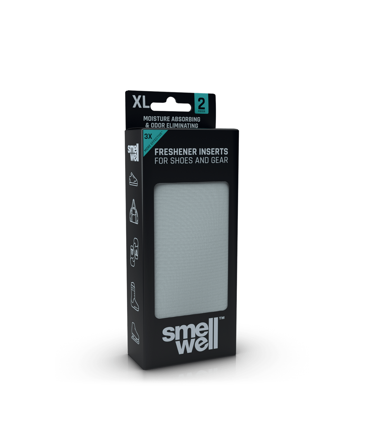 SmellWell - Active XL - Silver Grey
