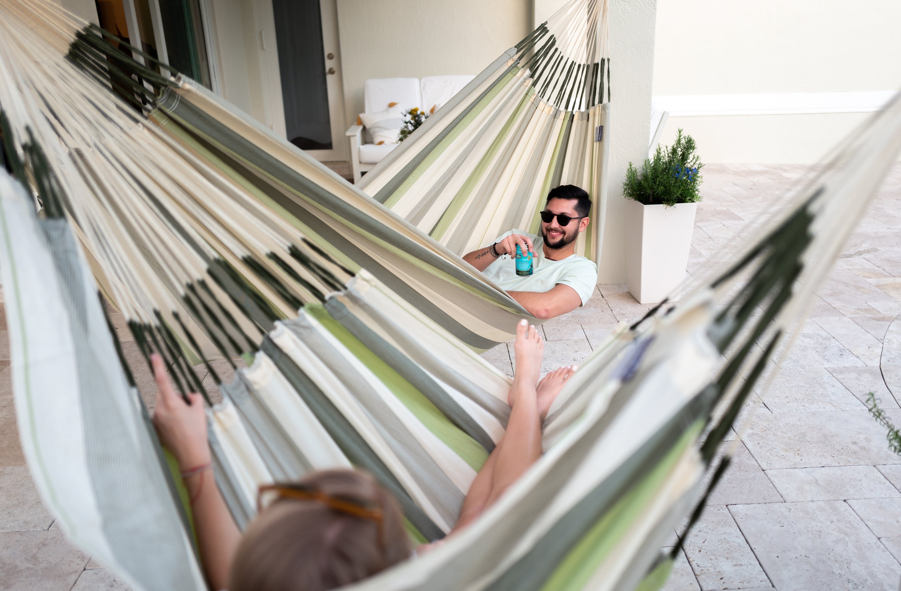 LA SIESTA® - Domingo Comfort hængestol outdoor - Cedar - billede 4 | JT-Sport.dk