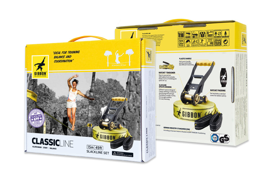 Gibbon Slacklines - Classic Line - 25 m