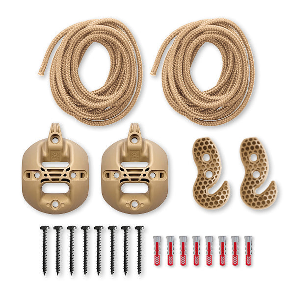 LA SIESTA® - CasaMount 2rope til hængekøjer - Beige