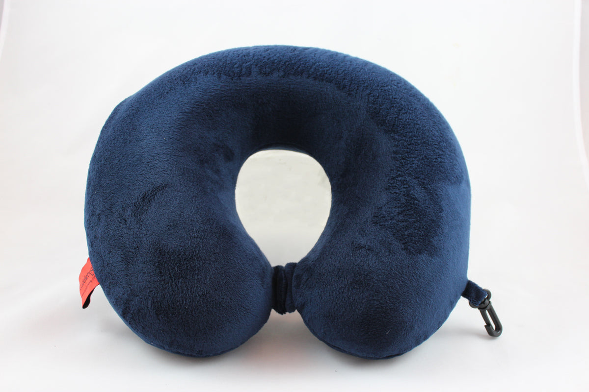 Cuddlebug nakkepude i memory foam i blå (3)