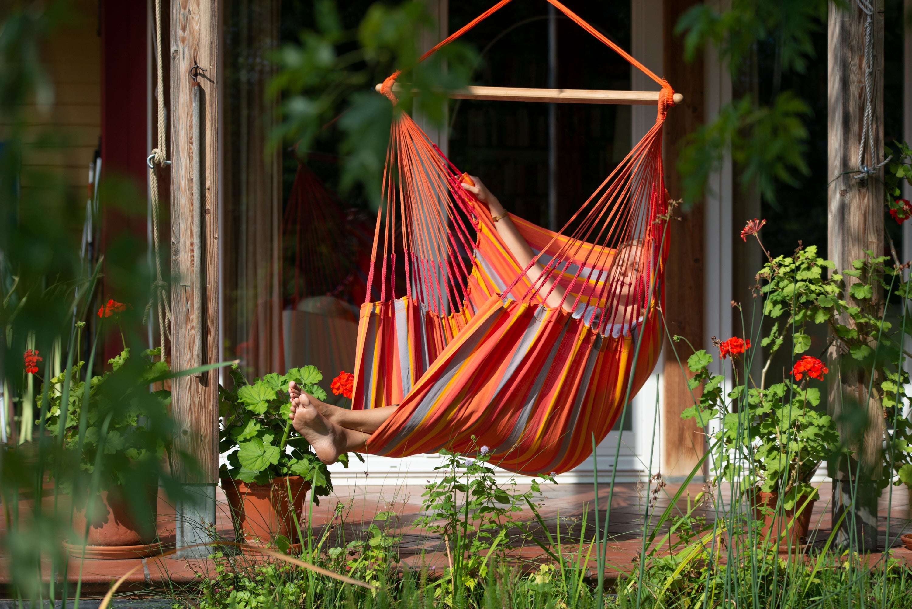 LA SIESTA® - Domingo Comfort hængestol outdoor - Toucan - billede 4 | JT-Sport.dk