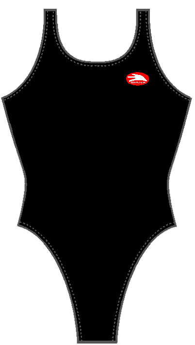 Diana Sport - Badedragter Esperia Junior - Black