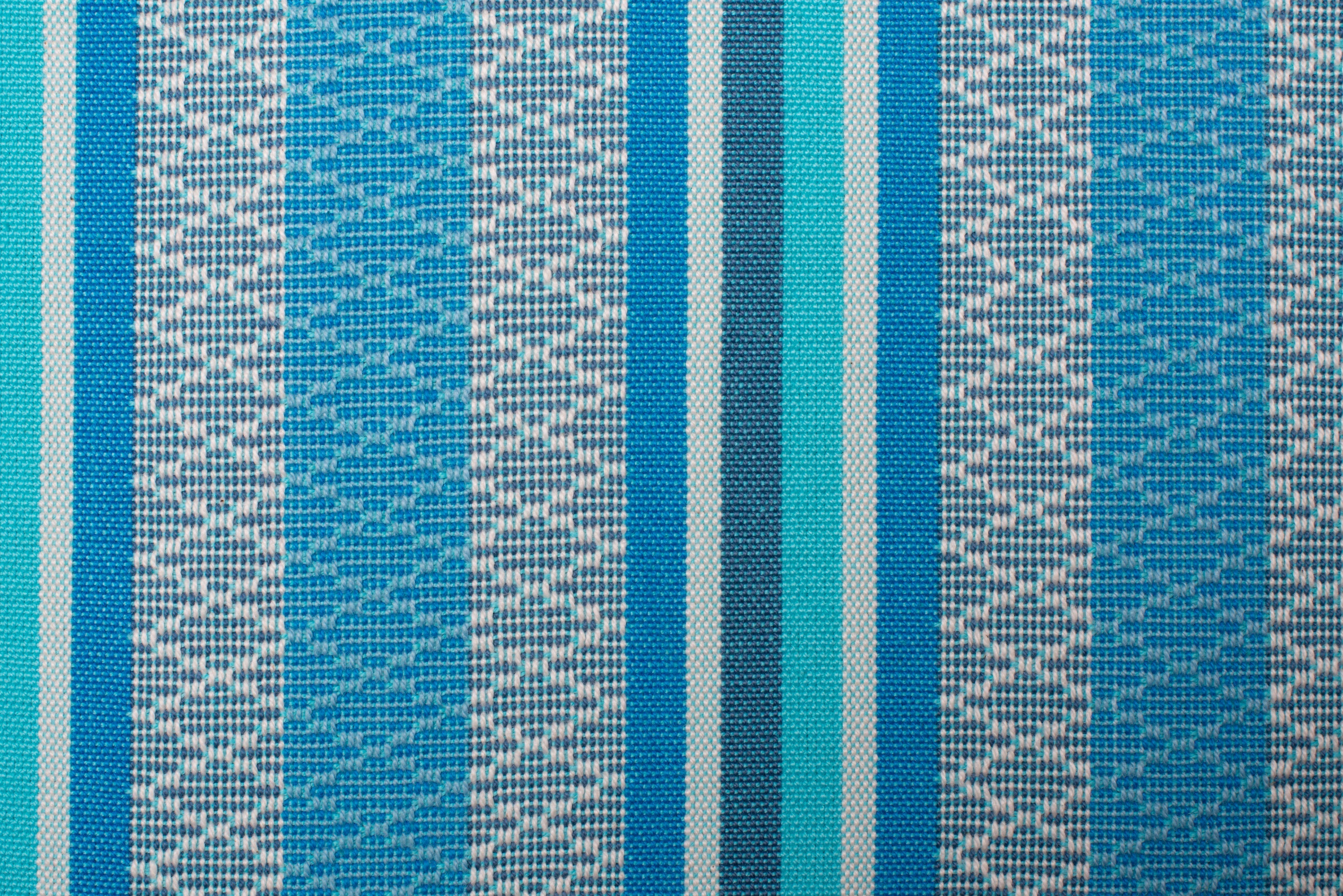 LA SIESTA® - Habana Comfort hængestol i økologisk bomuld - Azure