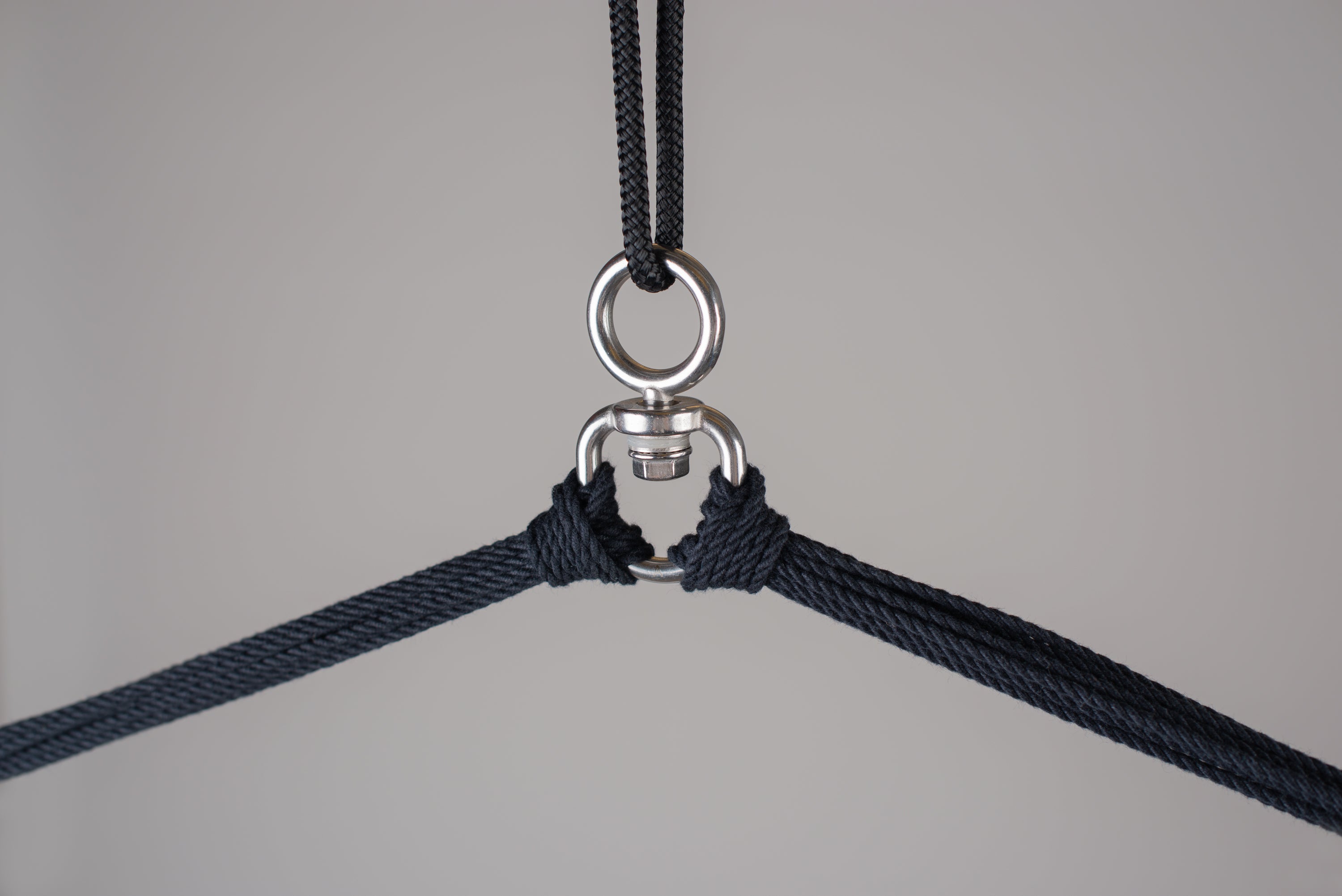 LA SIESTA® - Habana Kingsize hængestol i økologisk bomuld - Onyx