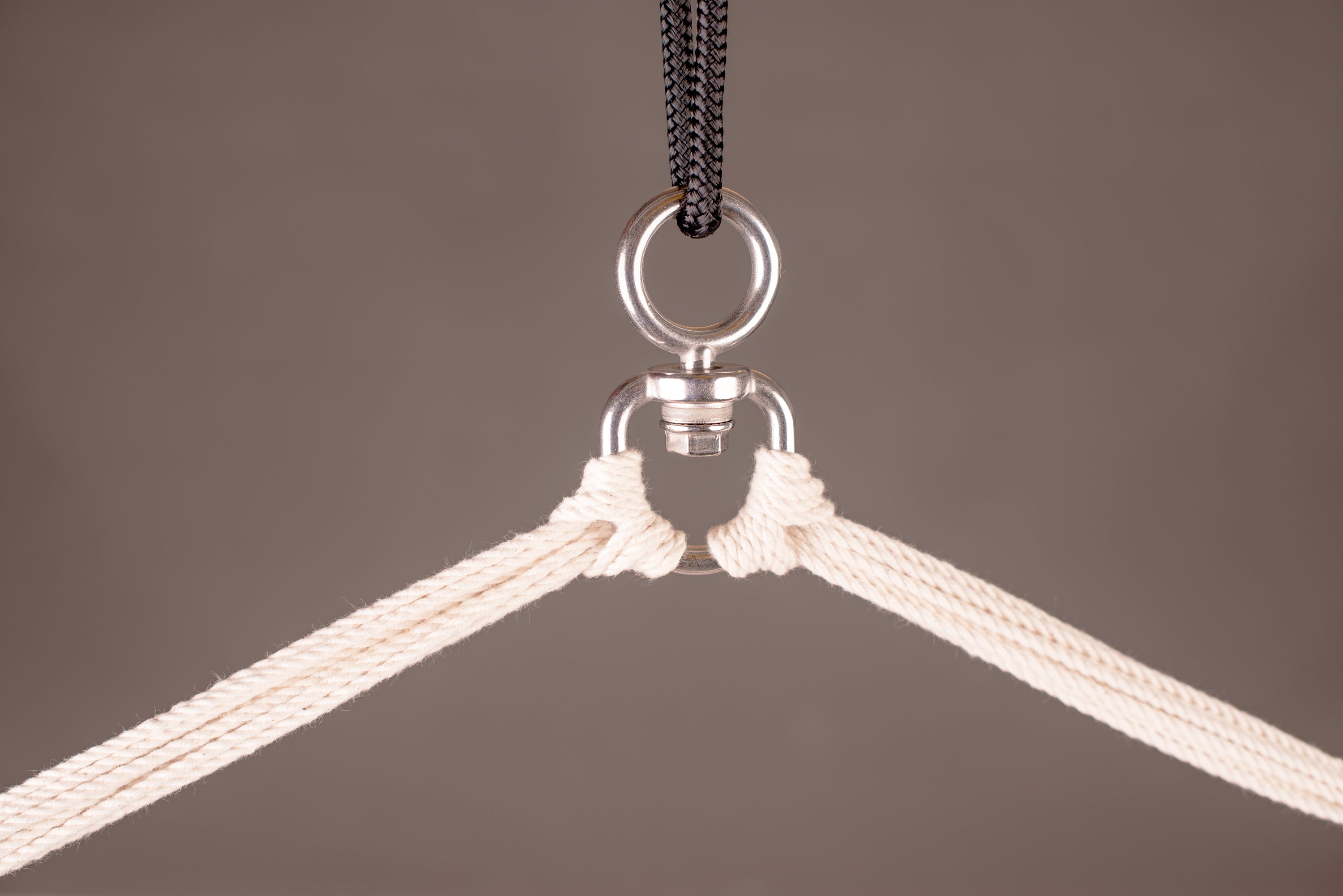 LA SIESTA® - Habana Kingsize hængestol i økologisk bomuld - Latte