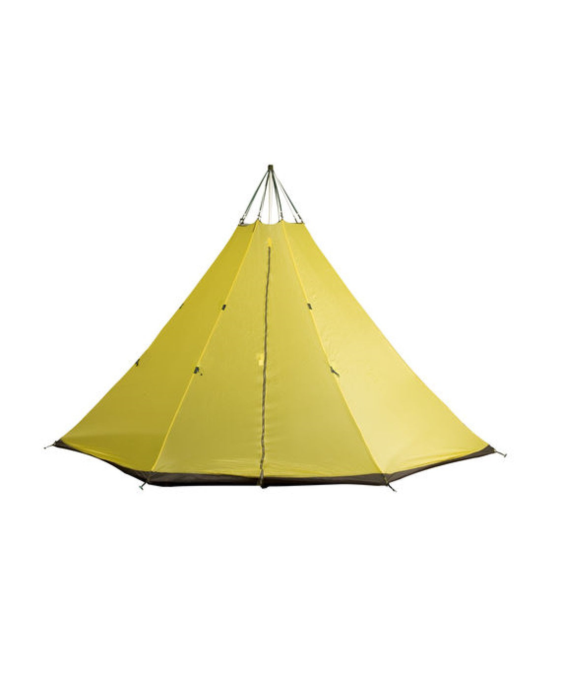 Tentipi Indertelt Pro med to døre til Nordic tipi 9 i gul (3)