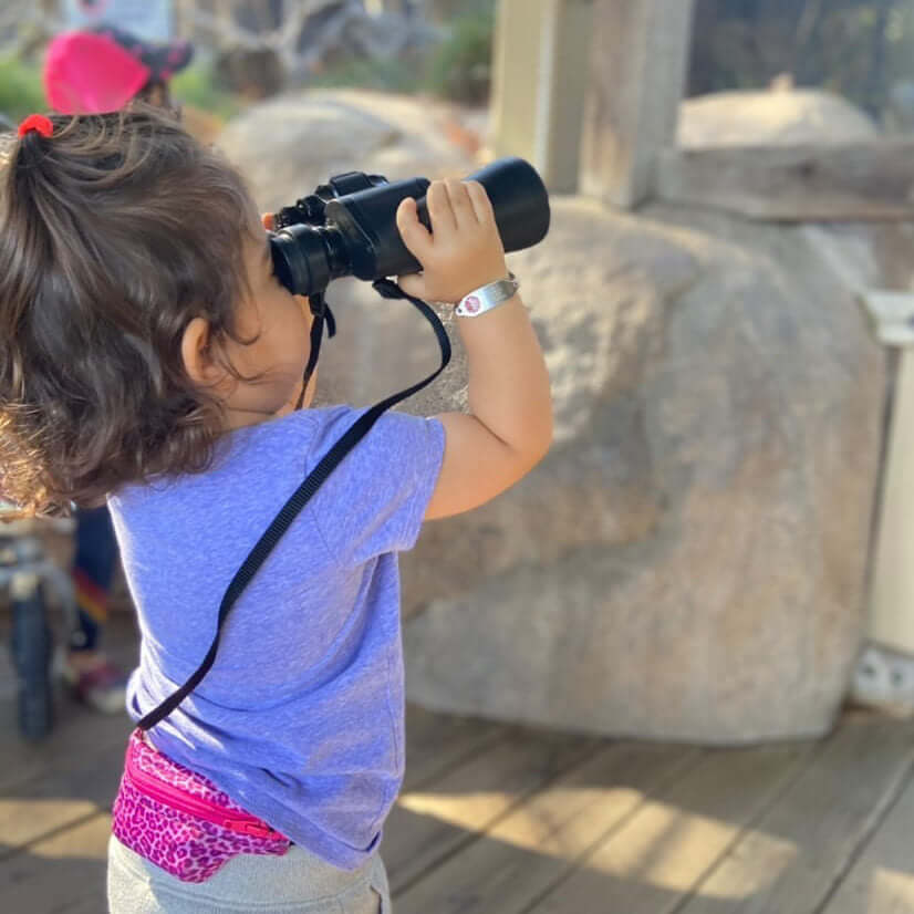 SPIbelt - Løbebælte Kids Diabetic PTH - Pink Camouflage/Black Zipper