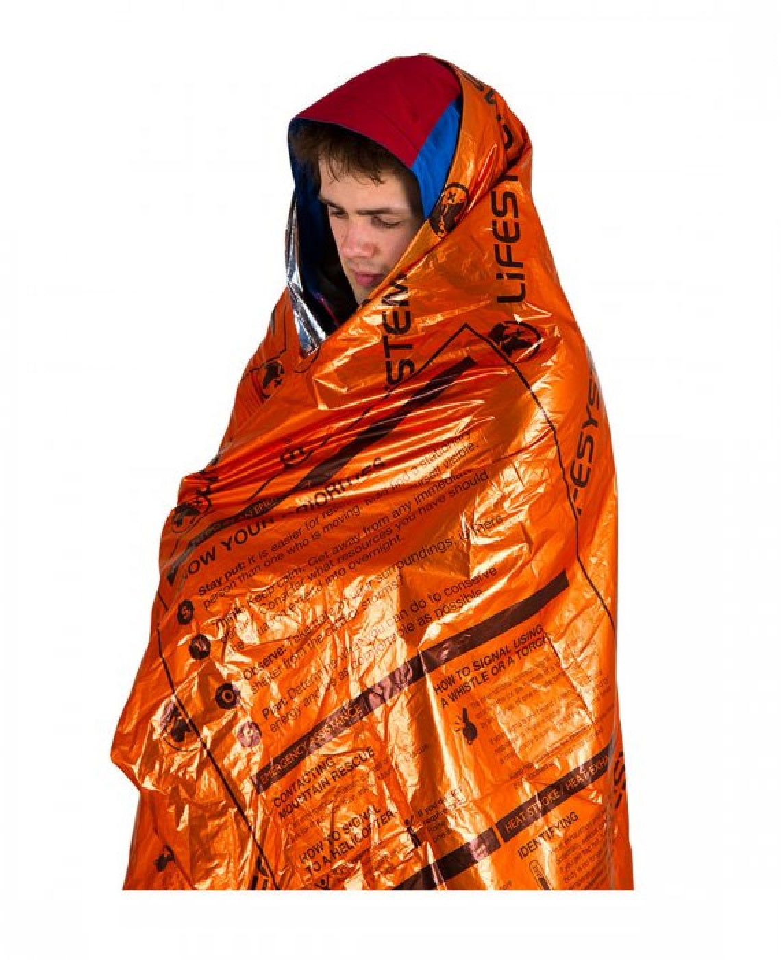 LifeSystems Heatshield thermo tæppe i orange