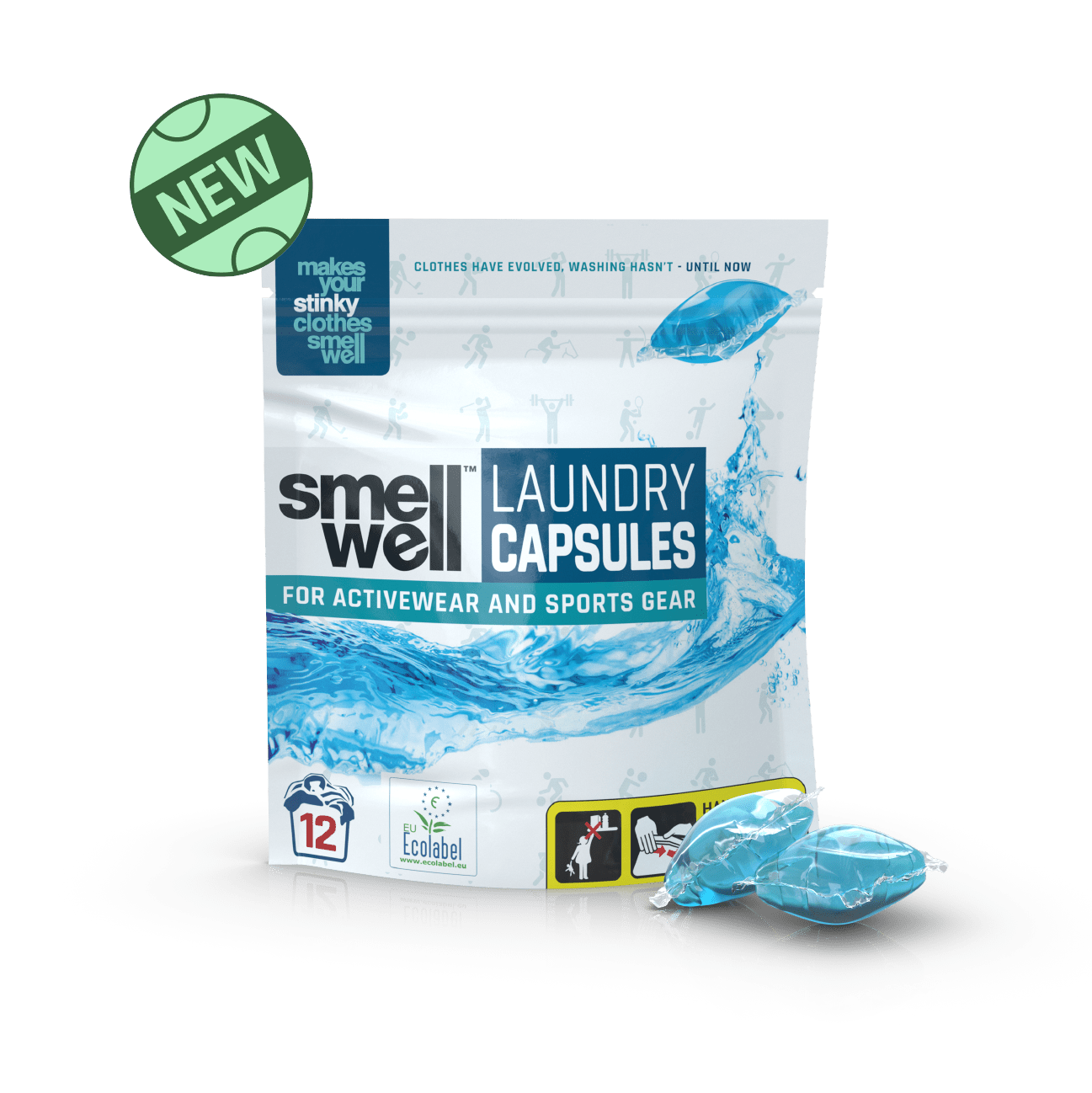 SmellWell - Vaskemiddel Laundry Capsules - 1 Pack