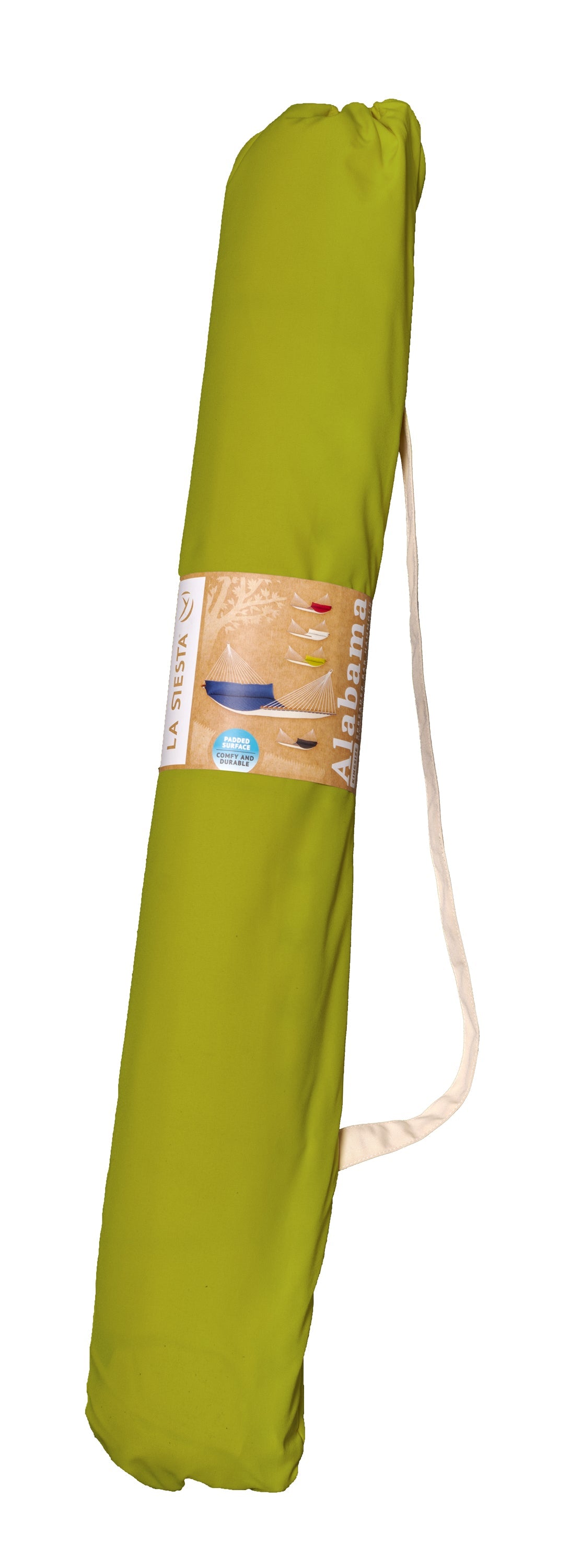 LA SIESTA® - Alabama Kingsize-hængekøje med tværpind - Avocado