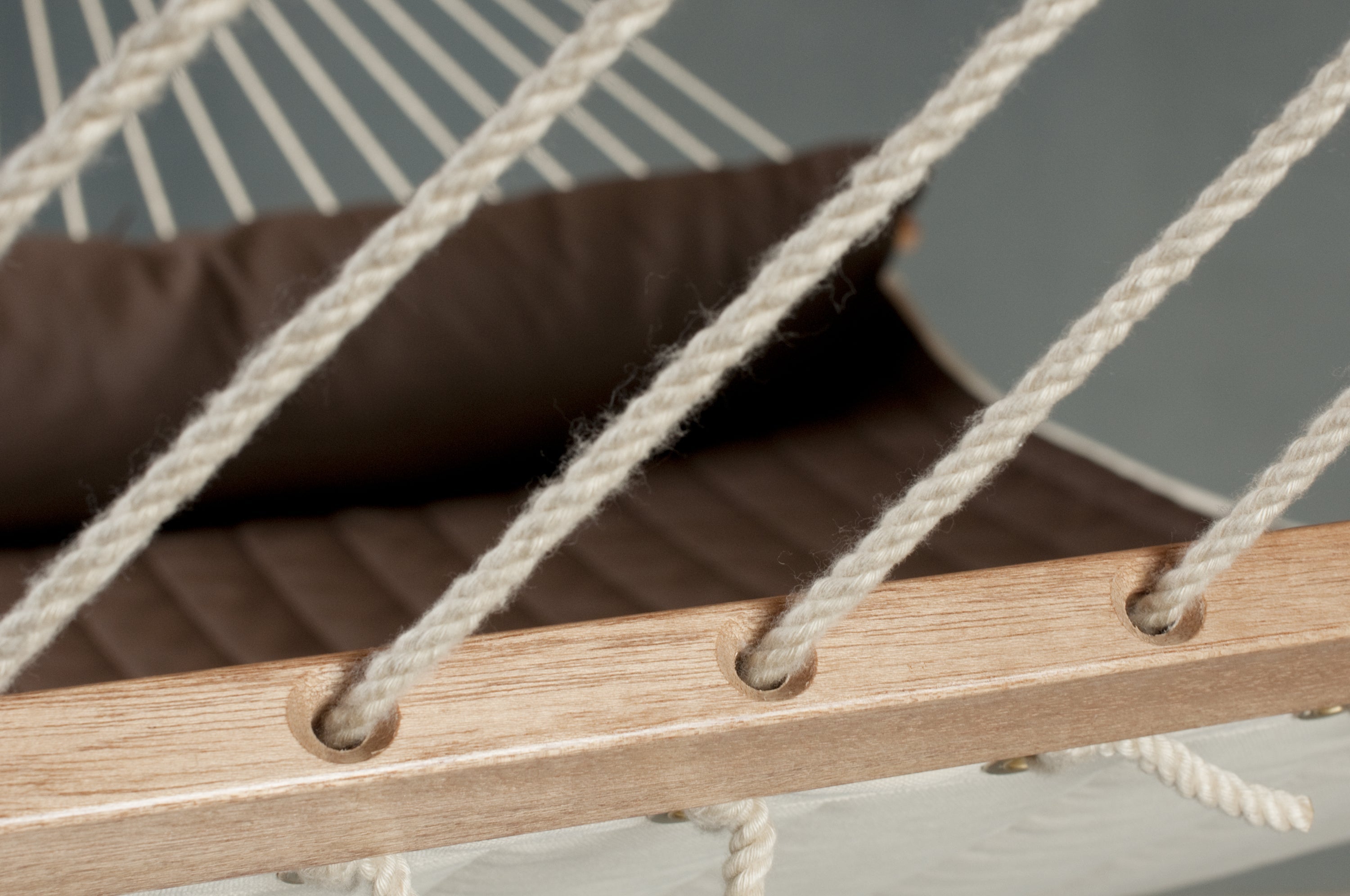 LA SIESTA® - Alabama Kingsize-hængekøje med tværpind - Arabica