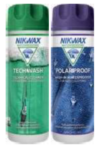 Nikwax - Twinpack Tech Wash/Polar Proof - 2 x 300 ml.