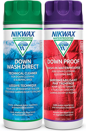 Nikwax - Twinpack Down Wash Direct/DownProof - 2 x 300 ml.