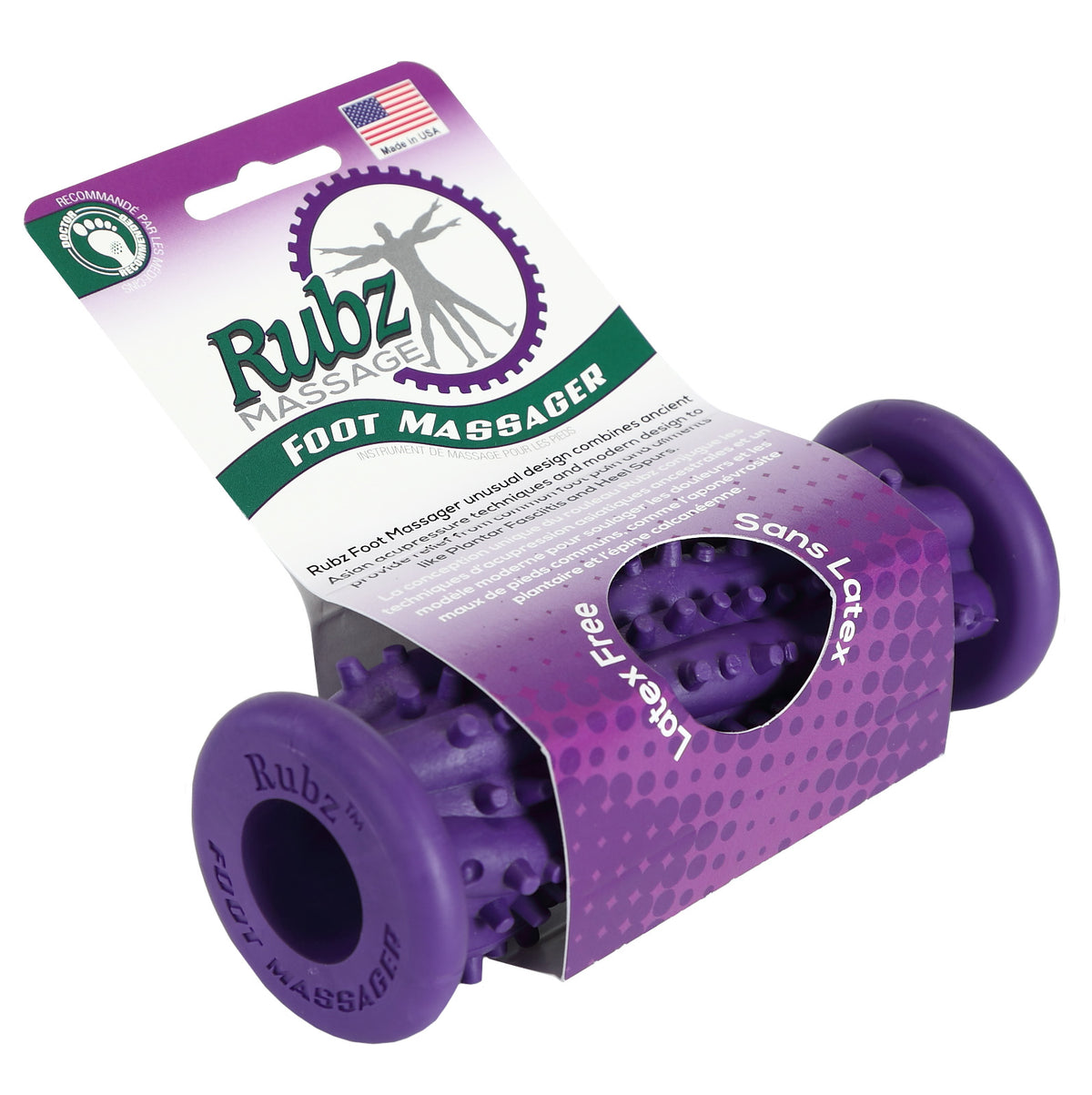 Foot Rubz - Foot Massage Roller - Lilla