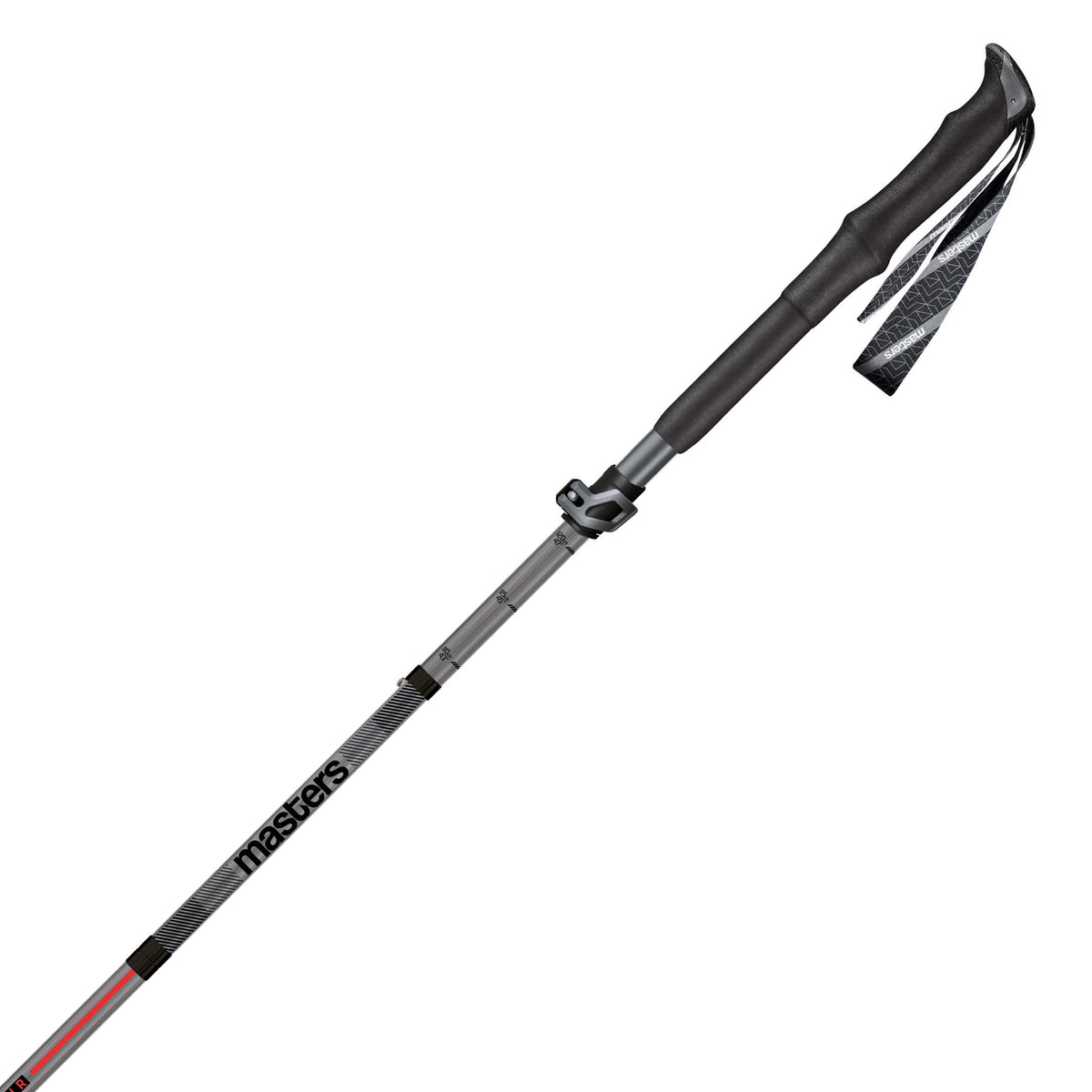 Masters Trecime Tour foldbar vandrestav i aluminium og Rød (2)