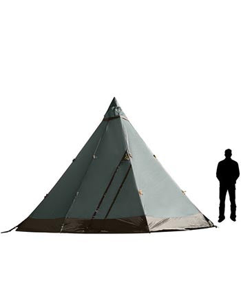 Tentipi Safir Light tipitelt i grøn (3)