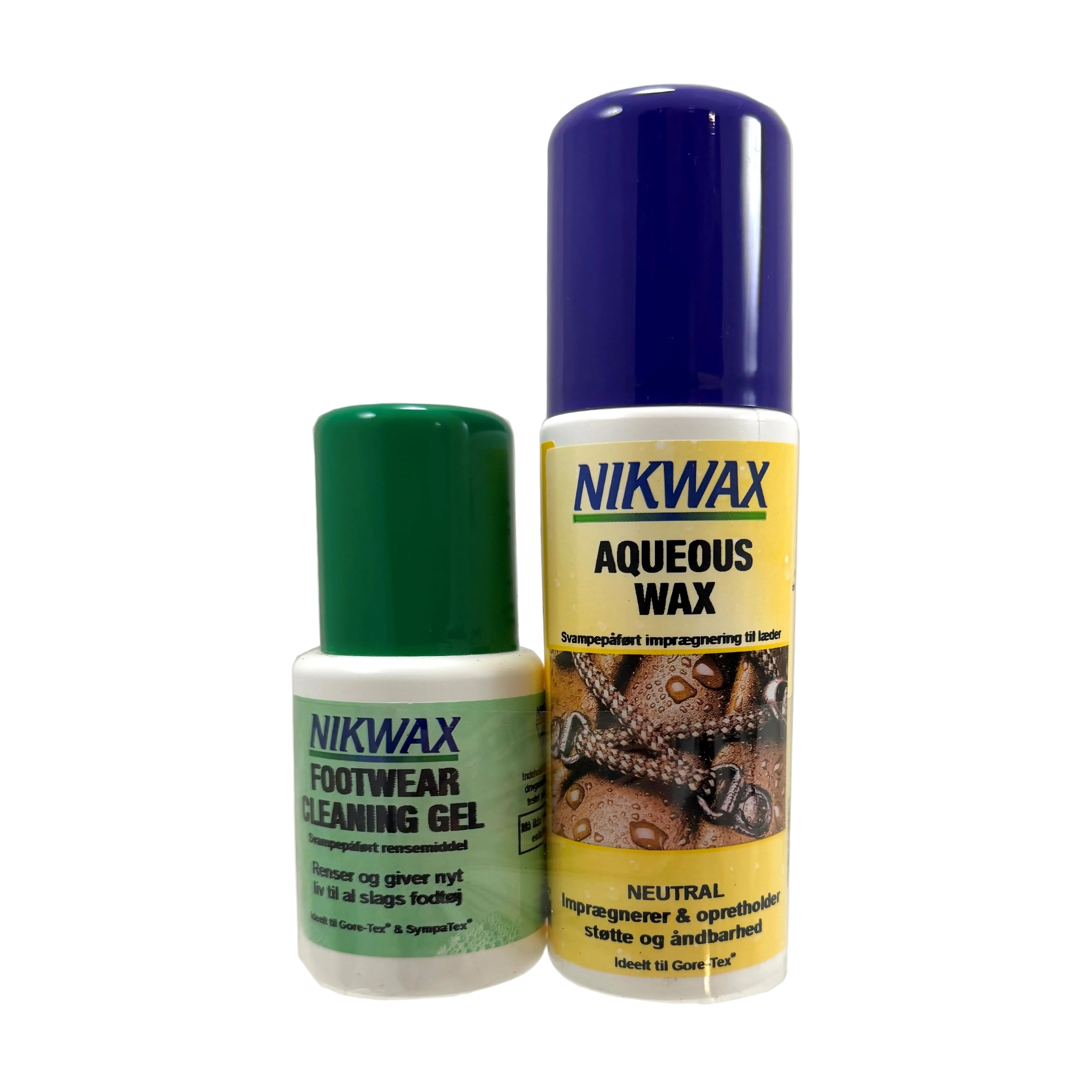Nikwax - Twinpack Aqueous Wax Sort + cleaning gel - 125 ml./60 ml.
