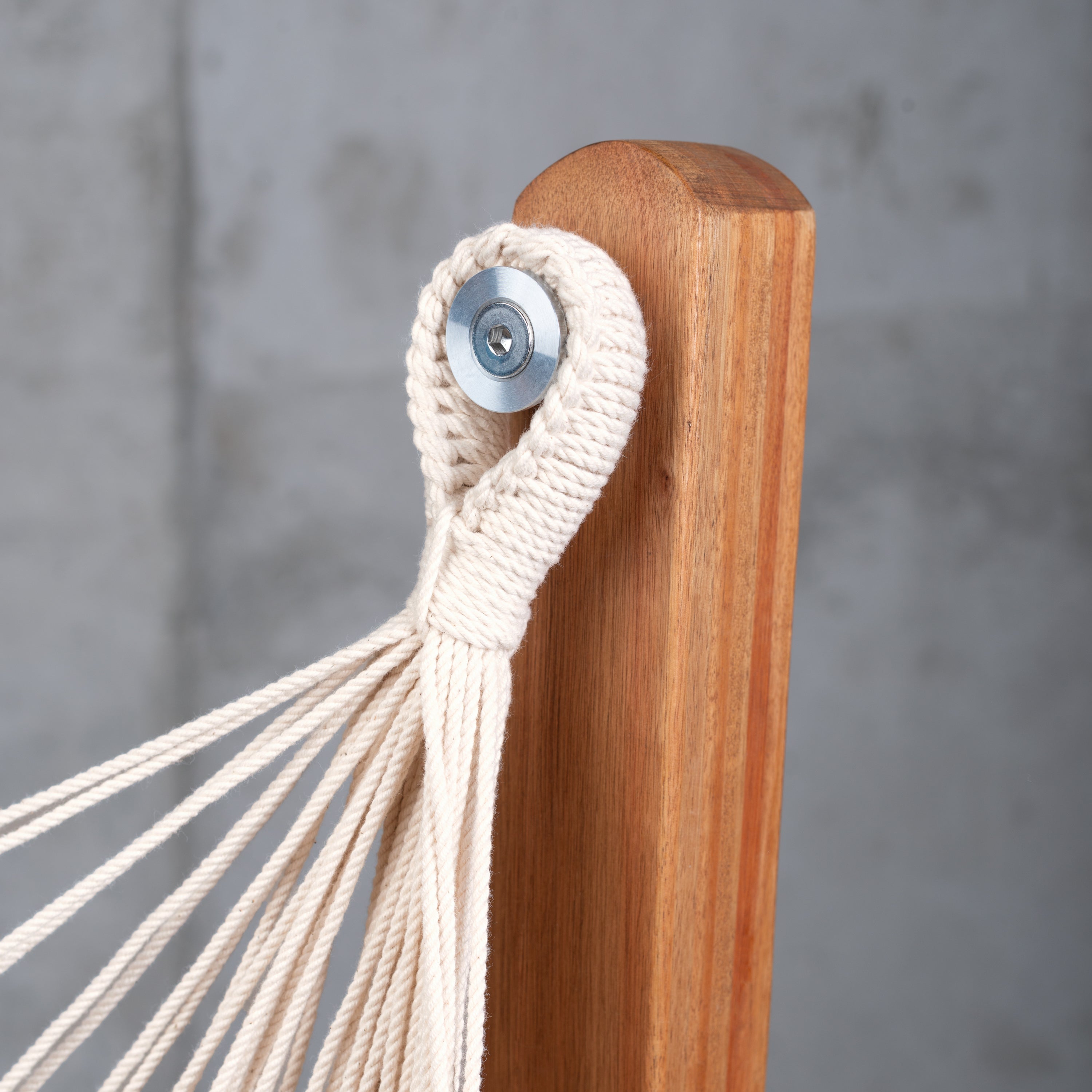 LA SIESTA® - Udine Organic Hængestol af FSC®-certificeret eukalyptus - Latte