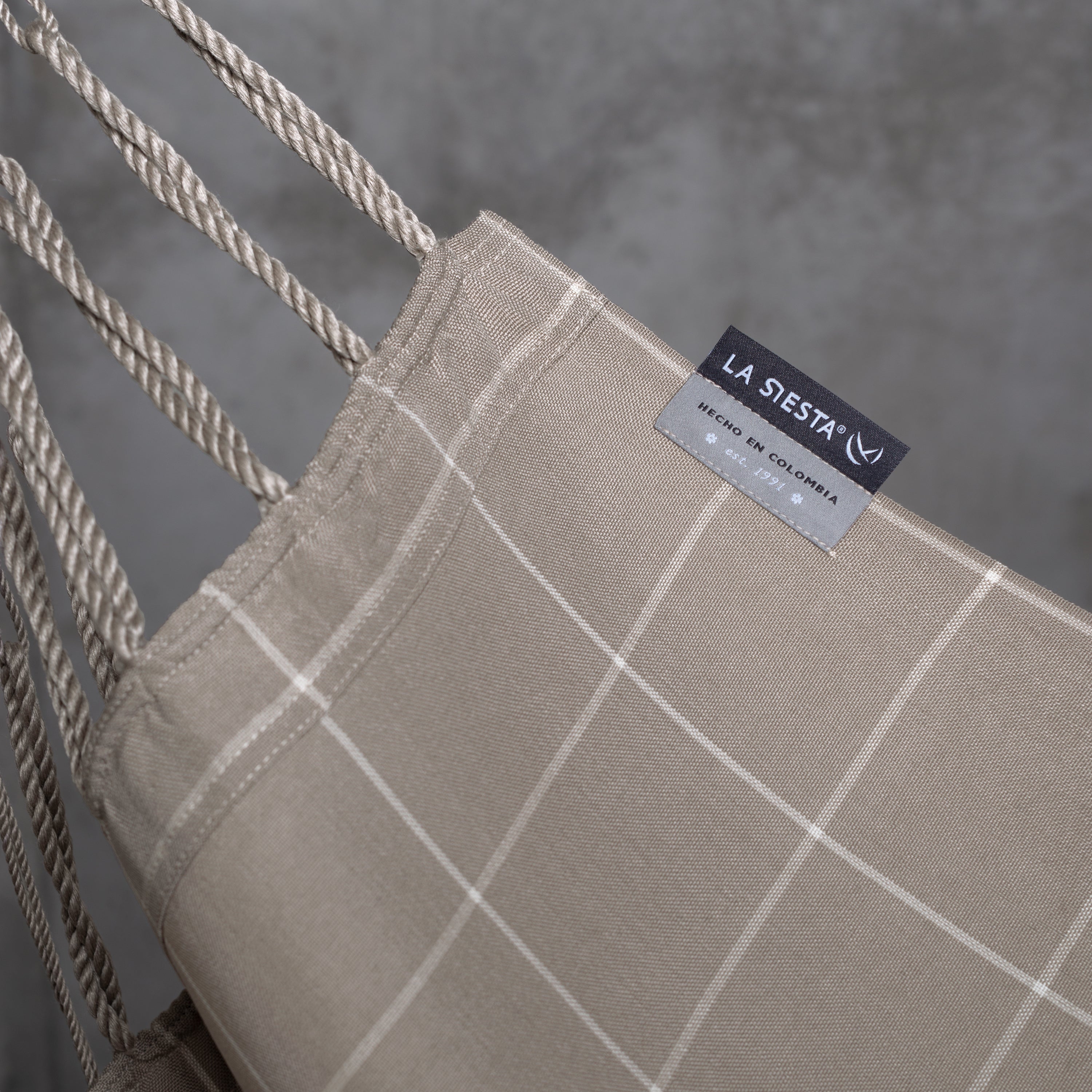 LA SIESTA® - Cumbia Outdoor Comfort hængestol outdoor - Almond