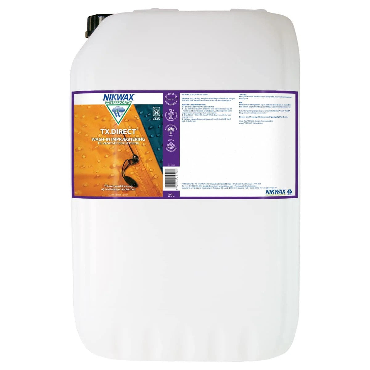 Nikwax - Imprægnering TX-Direct Wash-in - 25 L