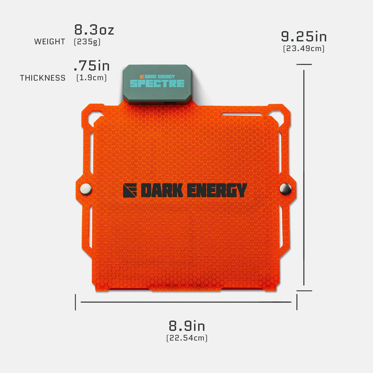 Dark Energy Spectre foldbart solpanel, orange (2)