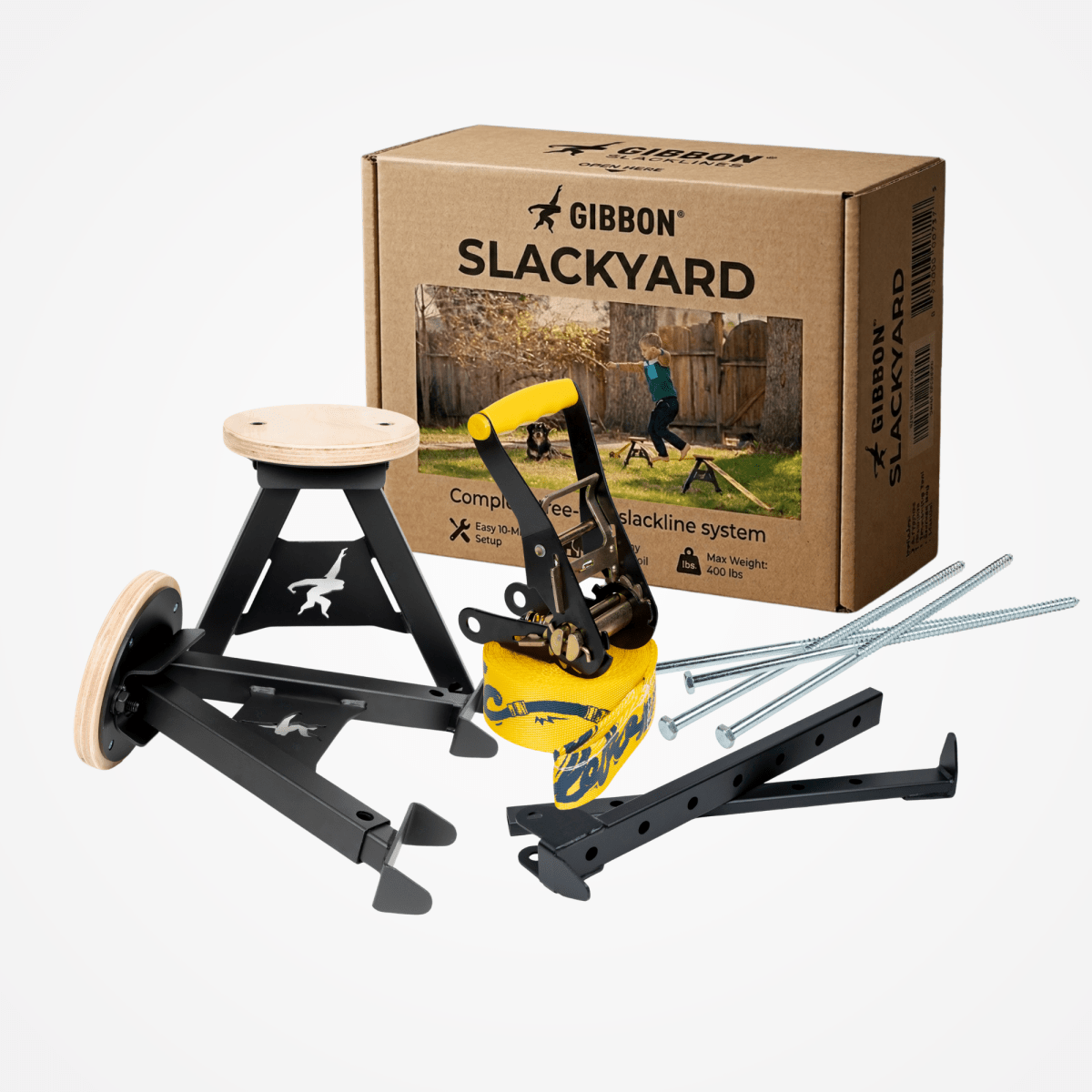 Gibbon - Structures Slackyard - Black / Yellow
