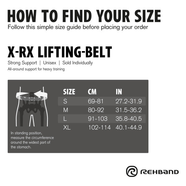 Rehband - X RX Lifting Belt