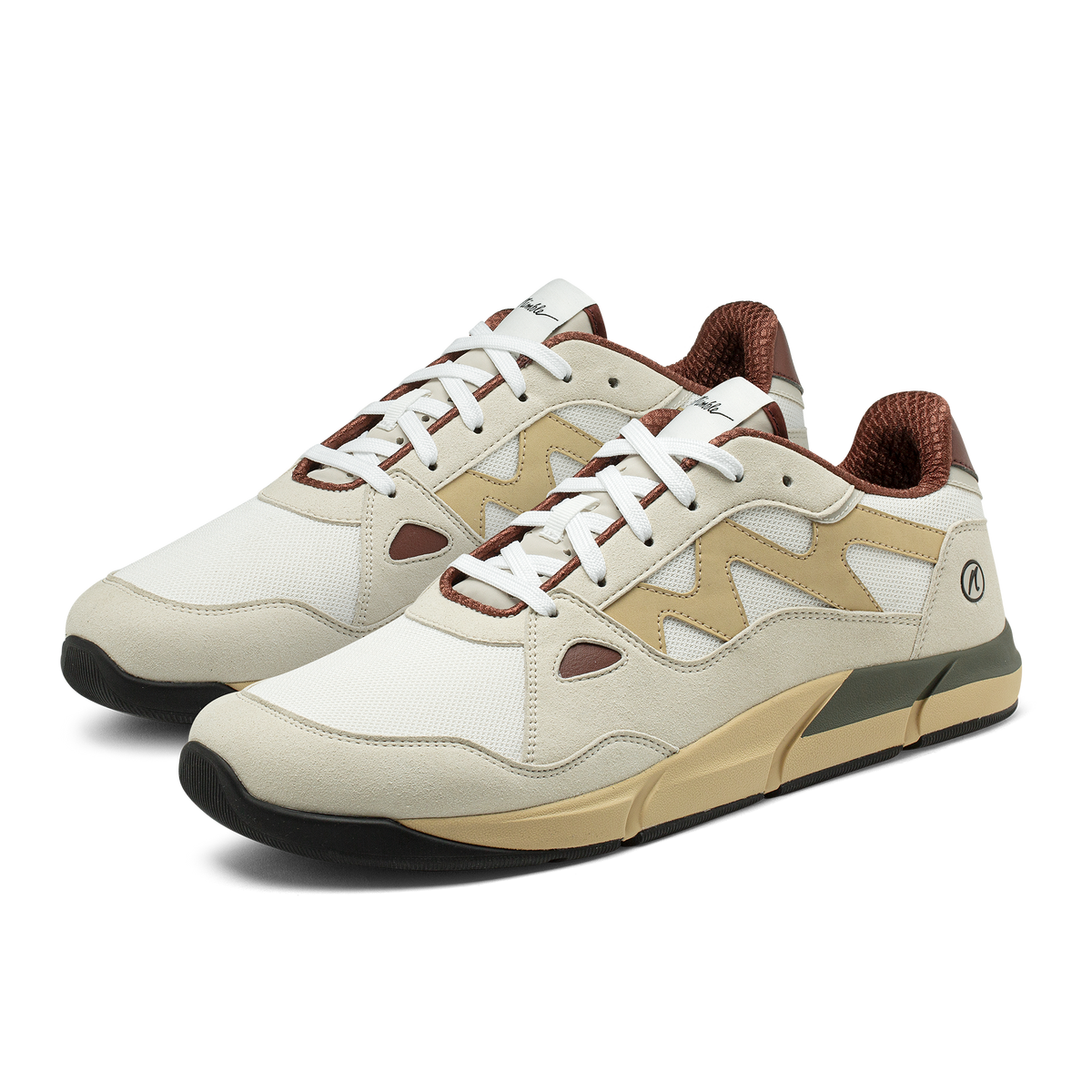 Joe Nimble Sneaker Addict dame, beige/brun (11)