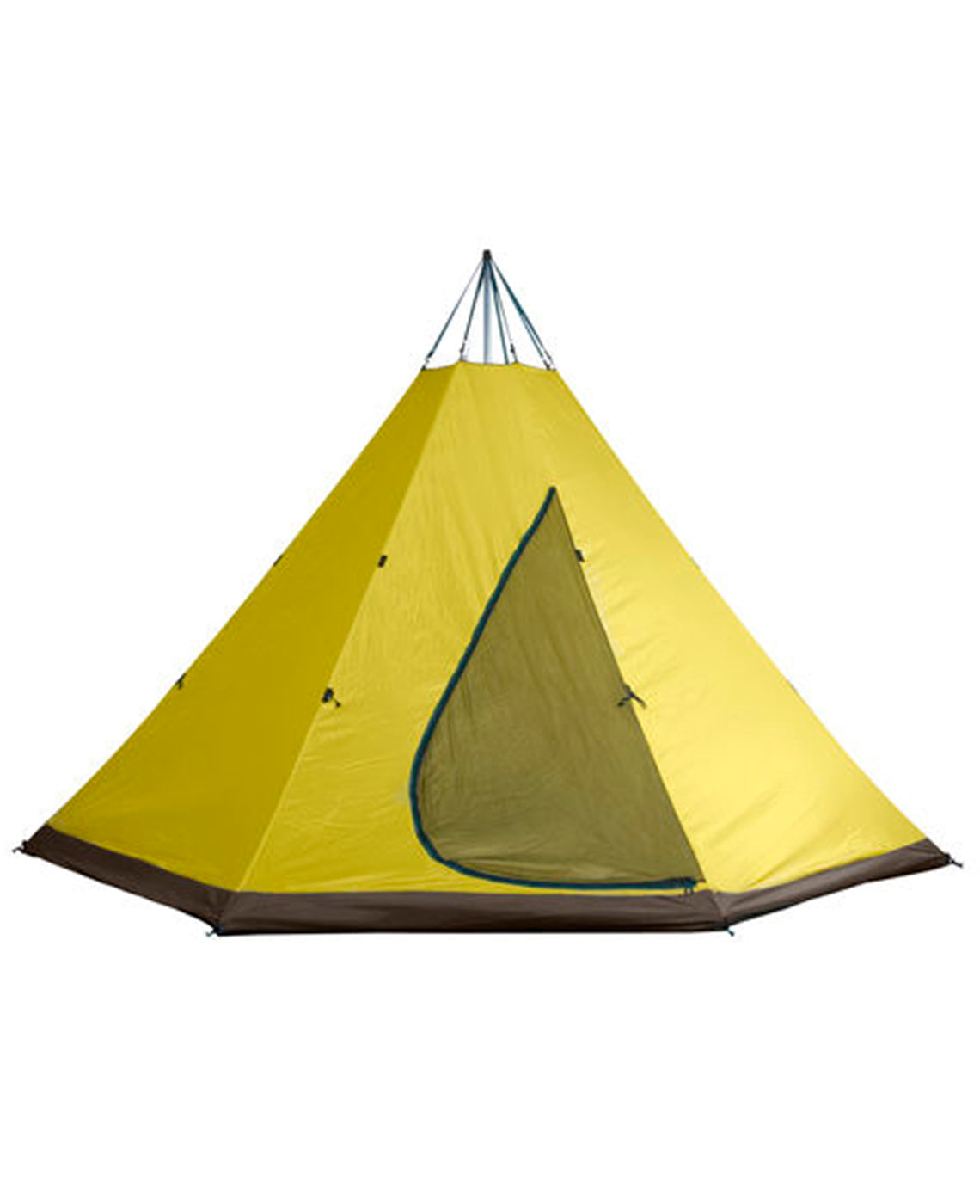 Tentipi Indertelt Base med to døre til Nordic tipi 9 i gul (3)